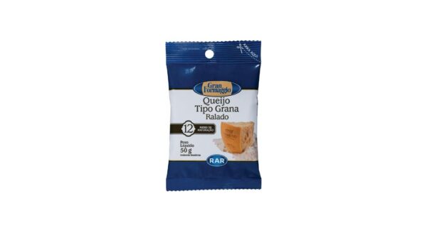 QUEIJO GRAN FORMAGGIO RALADO 50G-10 UNIDADES